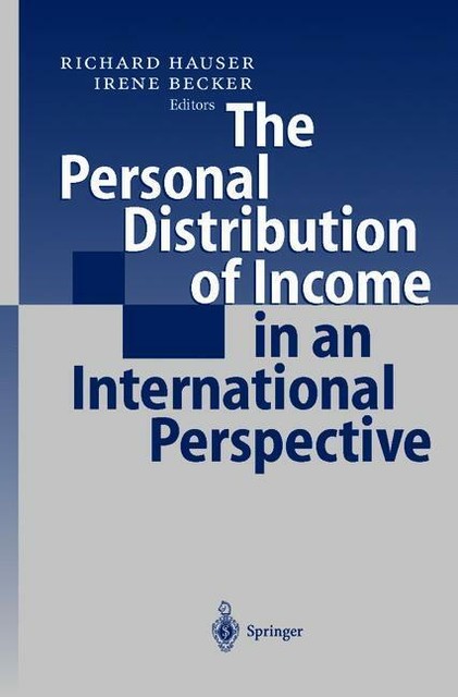 The Personal Distribution of Income in an International Perspective von ...