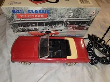 NIB Classic Red Convertible Telephone 64 1/2 TeleMania