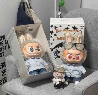 POPMART THE MONSTERS - FLIP WITH ME Vinyl Plush Doll Labubu POPMART THE MONSTERS - FLIP WITH ME Vinyl Plush Doll Labubu