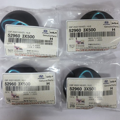 Juego de tapacubos de rueda genuino Hyundai 4 piezas 52960-3X500 Elantra Ioni... - Imagen 2 de 3