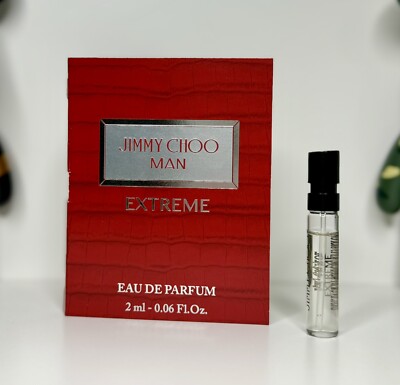 Jimmy Choo Man EXTREME EDP Men s Cologne Sample Spray Vial 2ml * NEW RELEASED *