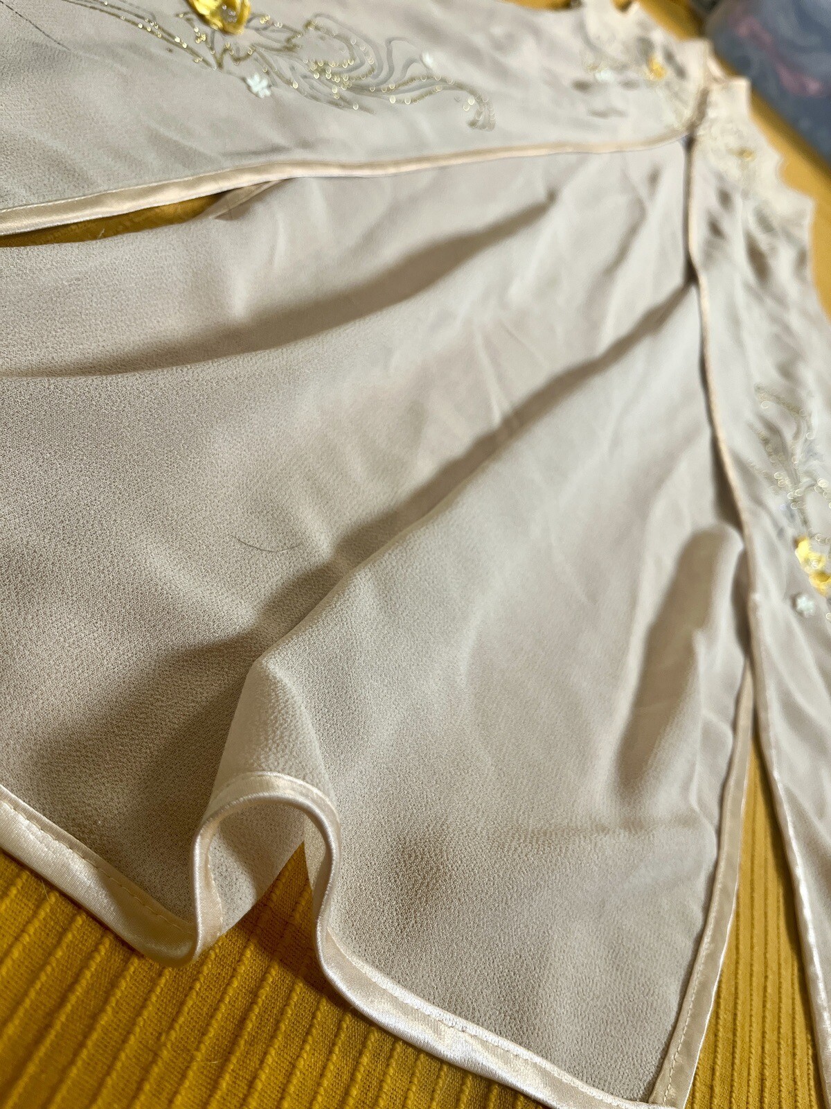 Handmade Front Slit Open Loop Button Long Kurta I… - image 13