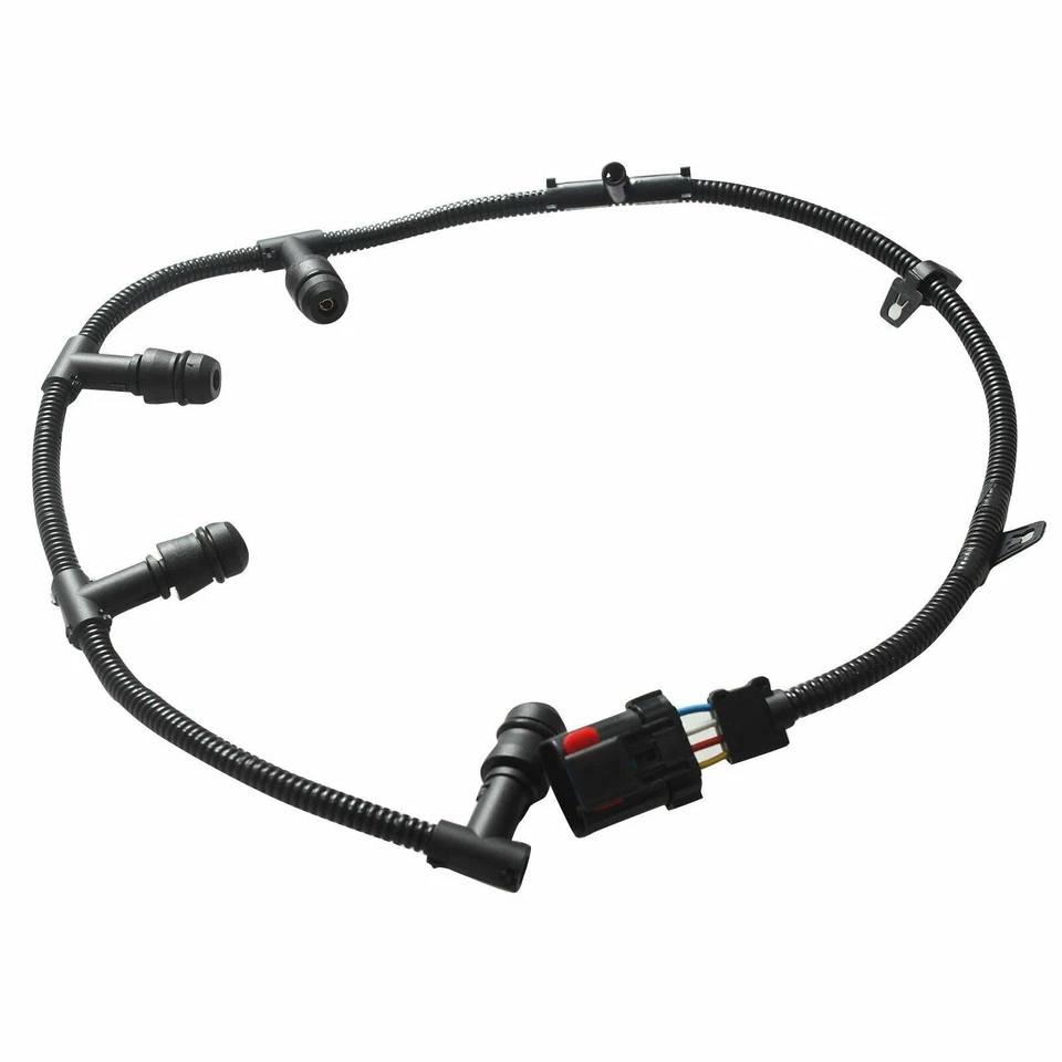 Fit 2004-2010 Left Right 6.0L Ford Diesel Glow Plug Harness Wiring F250 350 E250 - Изображение 4 из 4