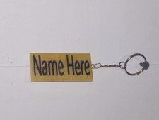 PERSONALIZED KEYCHAINS FOR MEN OR WOMEN MADE TO ORDER