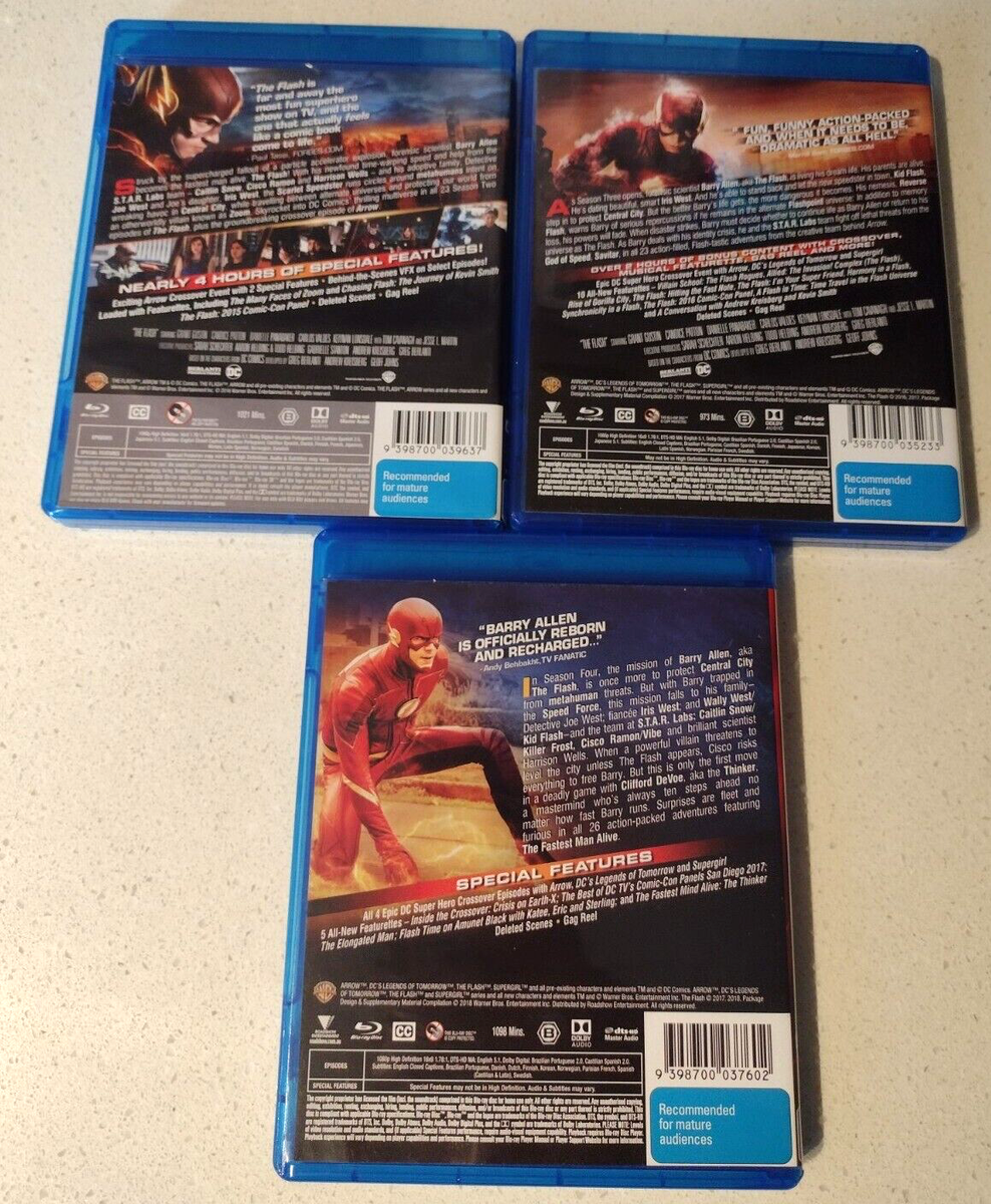 Season Flash All Episodes In English The Flash Season 2, 3, BLU