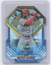 2022 Topps Update #DGDC-70 Bryce Harper Diamond Greats Die Cuts Blue