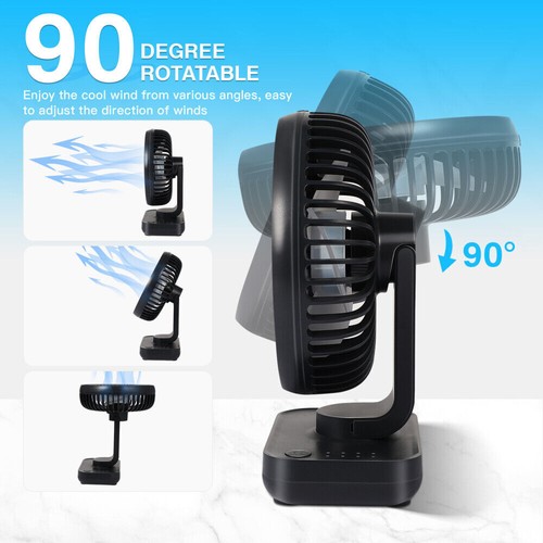 4-speed USB fan Small Mini fan Cooler for Personal cooling Home Traveling - Picture 3 of 12
