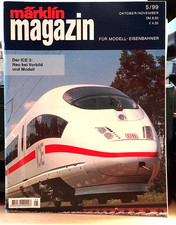 Märklin Magazin 5/99 – ICE 3, BR 55, DRG, Z‑Anlage, Szenenbau, Bw‑Bau – i38