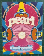 90s Detroit Rave Flyer Pearl Dec. 7, 1996 Original Underground Rave Techo Flyer