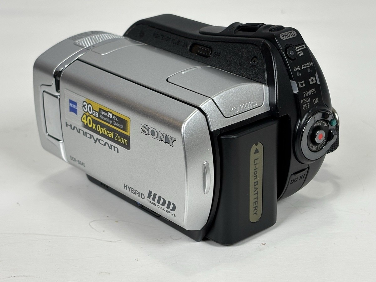 Sony DCR-SR45 Handycam 30GB HDD 40x Zoom Tested w/ ALL Original