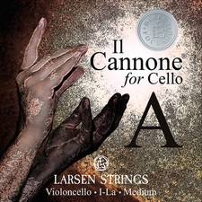 Larsen Il Cannone Direct and Focused Cello A String 4/4 Multi Alloy, Ball End