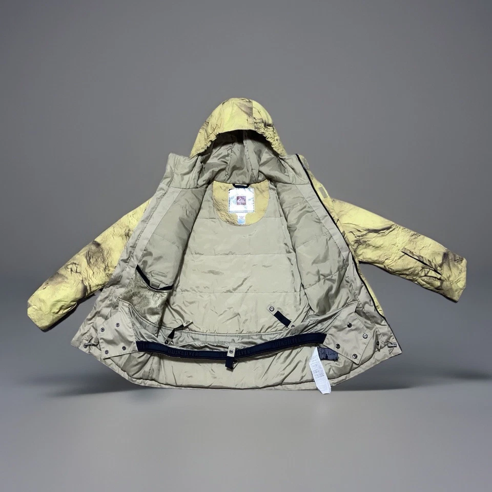 Travis Rice Quicksilver Snowboard Jacket Surf Skate Grunge Y2K Ski Coat Size L - Image 2 of 4