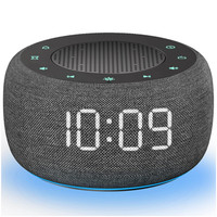 Buffbee Digitaler Radiowecker Mit 7-Farbigem Nachtlicht Und Hi-Fi-Sound, 4