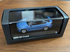 Minichamps BMW M4 Coupe F82 Blue 1/43 Scale