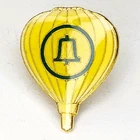 Bell Telephone Hot Air Balloon Pin Telecommunication System Company Vintage RARE