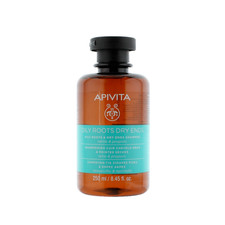 Image of Apivita Oily Roots & Dry Ends Shampoo Nettle & Propolis 250ML- FREE SHIPPING