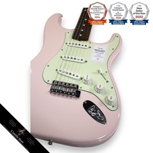 Fender Japón Tradicional 60s Stratocaster Shell Rosa Nuevo 3,36 kg