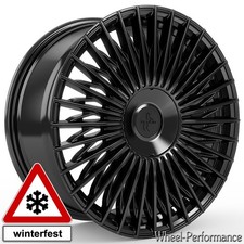 19 Zoll K5 Alufelgen 8,5x19 5x108 ET40 schwarz glänzend für Peugeot Toyota Volvo
