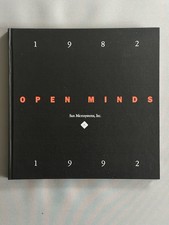 Sun Microsystems Open Minds 10th Anniversary  Book 1982 - 1992 With Slipcase