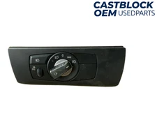 2007-2013 BMW X5 X6 E70 E71 DASHBOARD HEADLIGHT CONTROL SWITCH 9 134 728 01 OEM