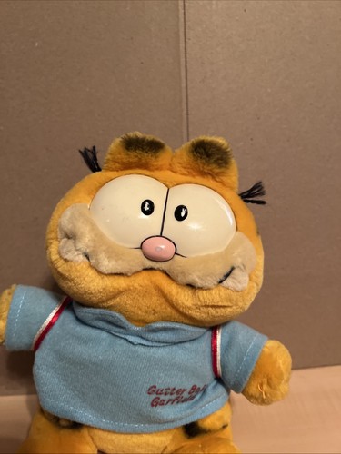 VTG Garfield the Cat Plush Gutter Ball Garfield 1981 Dakin Bowling Pro (No Ball) - Picture 2 of 4