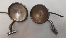  Pair Vintage 1920s 1930s Chevy Ford Mopar Cowl Lights Rat Hot Rod Nice