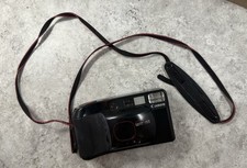 Canon Sure Shot Supreme 35mm Film Camera AF 38mm Lens W Leather Case No Battery