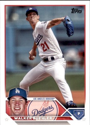 2023 Topps Baseball Card #391 Walker Buehler