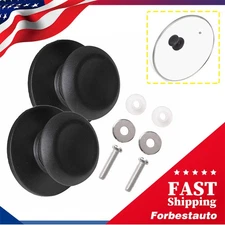 2 Pcs Universal Replacement Kitchen Cookware Grip Knob Handle For Pan Lid Cover
