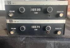 2 Narco Com 11A Aircraft Transceiver As Removed Untested