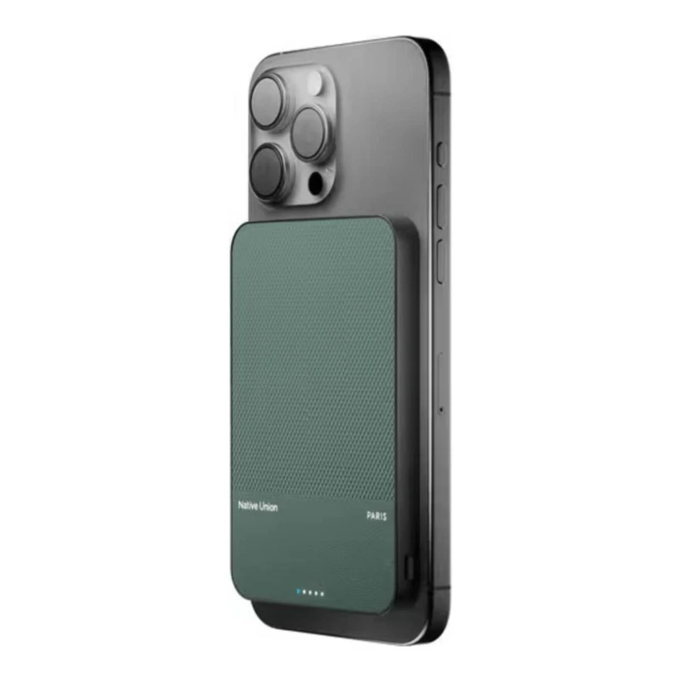 Native Union 5000 mAh Magnetic External Battery &2, Green - Image 3 of 3