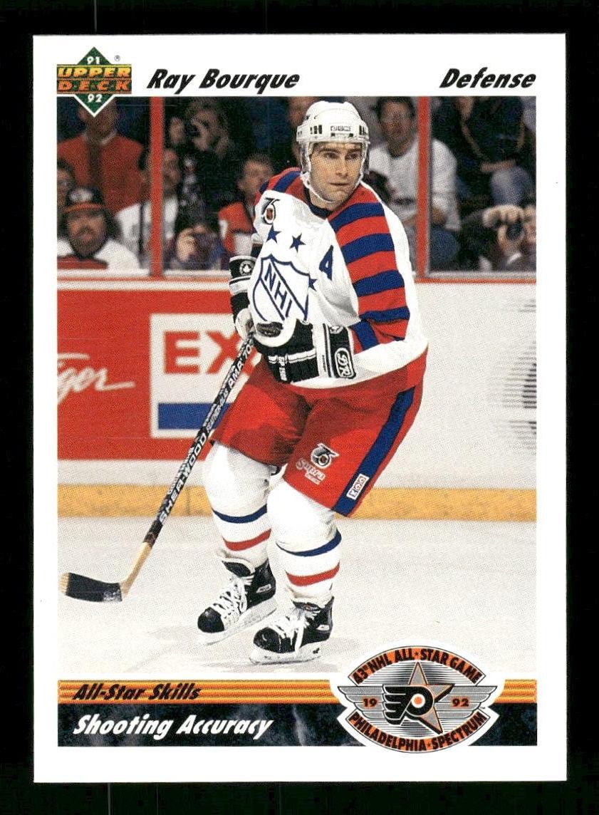 Ray Bourque 1991-92 Upper Deck #633 Boston Bruins NM