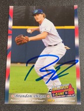 Brandon Dixon Autograph Signed 2016 Southern All Star Card Cincinnati Reds