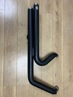 Vance & Hines Big Shots Staggered Black Exhaust Harley M8 Softail 18 25 47341