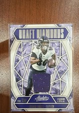 2025 Panini Absolute - Draft Diamonds Jerseys Isaiah Likely #DDJ-ILY (MEM)