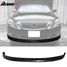 Fits 08-11 Lexus GS350 GS460 Sedan VTX Style Unpainted Front Bumper Lip - PU