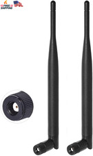 2 Pack Dual Band WiFi Antenna 2.4G 5G 5.8G RP-SMA Male 6Dbi