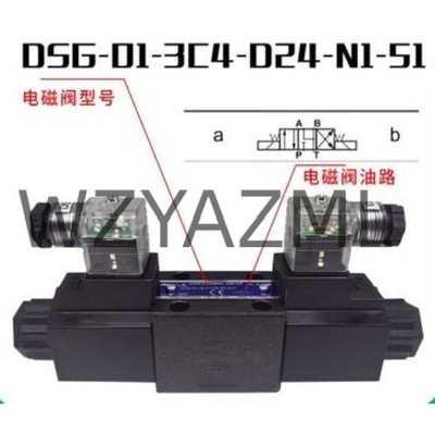 1PCS Suitable for YUKEN DSG-01-3C4-D24-N1-51 solenoid valve 3C4-A220 *rr
