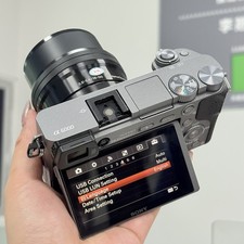 Sony A6000 sony 16-50 Black Lens Fast Focus Mirrorless Enjoy Shooting