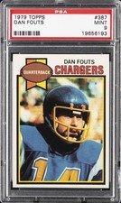 1979 TOPPS #387 DAN FOUTS PSA 9