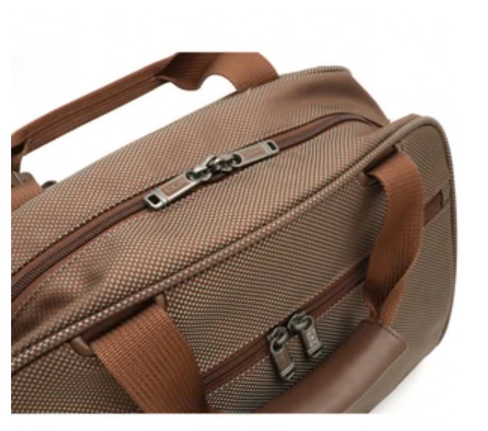 BOLSO DE MANO TUMI BOSTON HOMBRO NYLON LONA MARRÓN 22155CH4 12,2 x 14,37 x 8,07 Foto 4 de 4