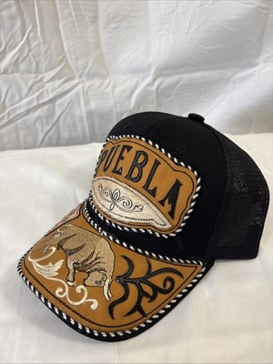 Gorra Charra Estados de Mexico Artesanal Hat Trucker Men Mexican States Cachucha
