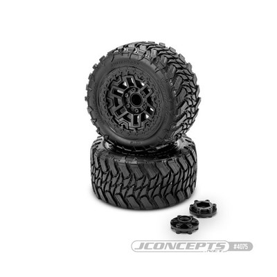 JConcepts Switchback - platinum compound (pre-mounted on #3456 Shuttle wheel for
