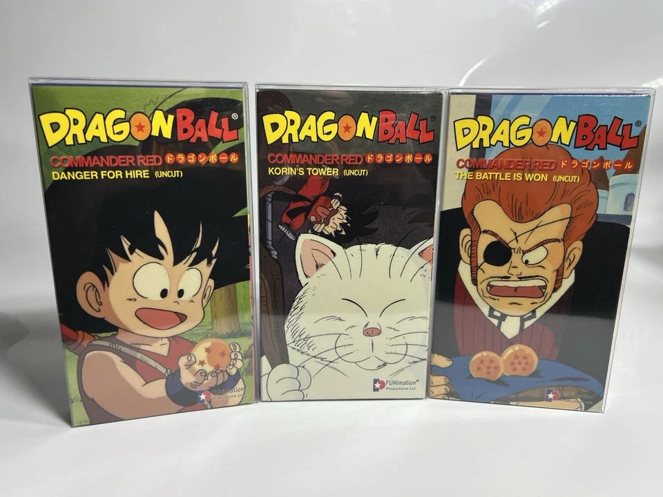 Dragon Ball Commander Red Saga UNCUT VHS COMPLETE - Fantastic Condition - Image 3 of 4