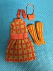 Vintage Mod Era Barbie Outfit, 1968  "Mini Chex" #1209