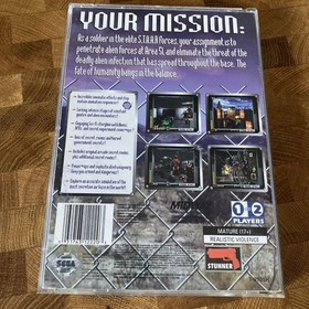 Area 51 (Sega Saturn, 1996) Complete CIB With Registration Card