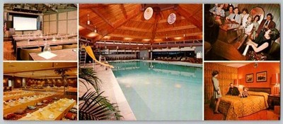 Towson Maryland Quality Inn Elongated Postcard 1982