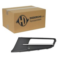 DIEDERICHS BLENDE CHROM/SCHWARZ STOßSTANGE VORNE LINKS passend für VW SHARAN