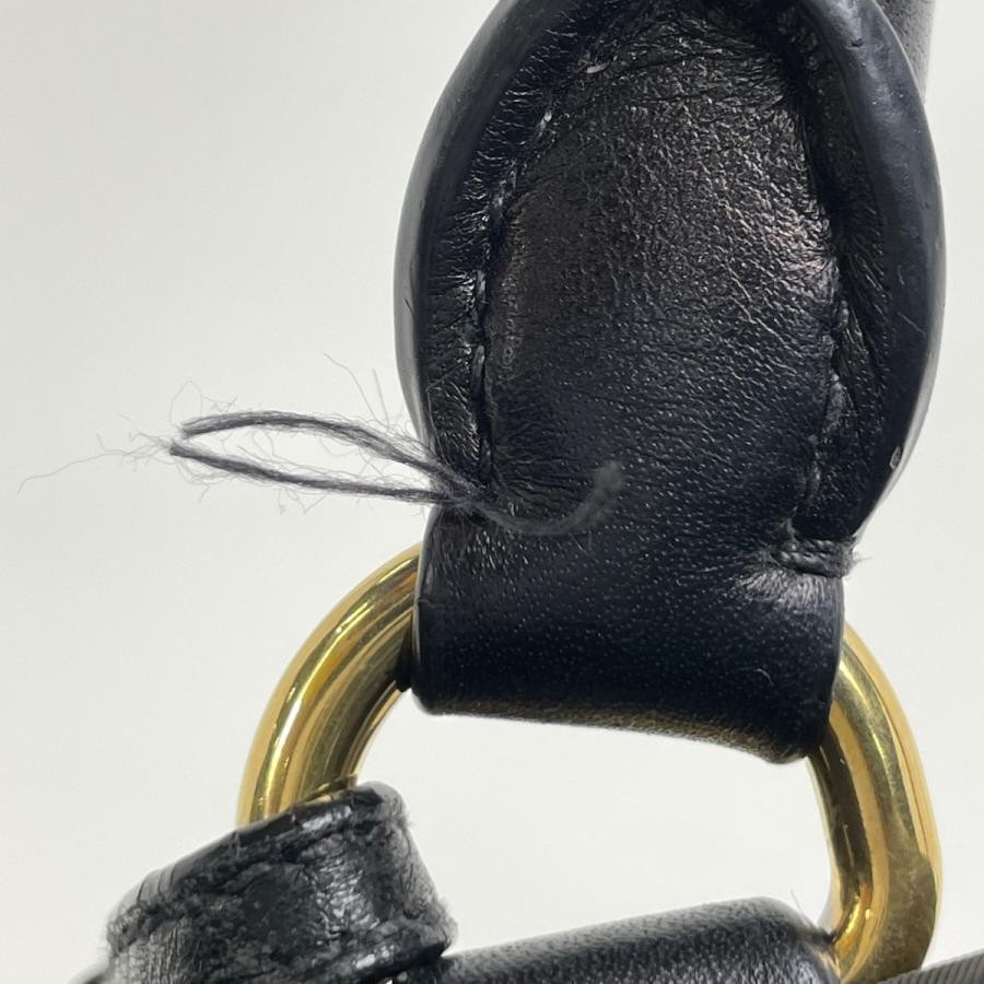 PRADA 2-Way Shoulder Handbag Nylon Black with Shoulder Strap #BS1229 thumbnail 5