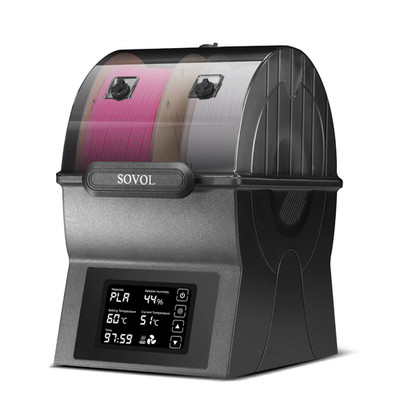 Sovol SH02 Filament Trockner2 Rollen 3D Drucker Filament Dryer Trockenbox DE